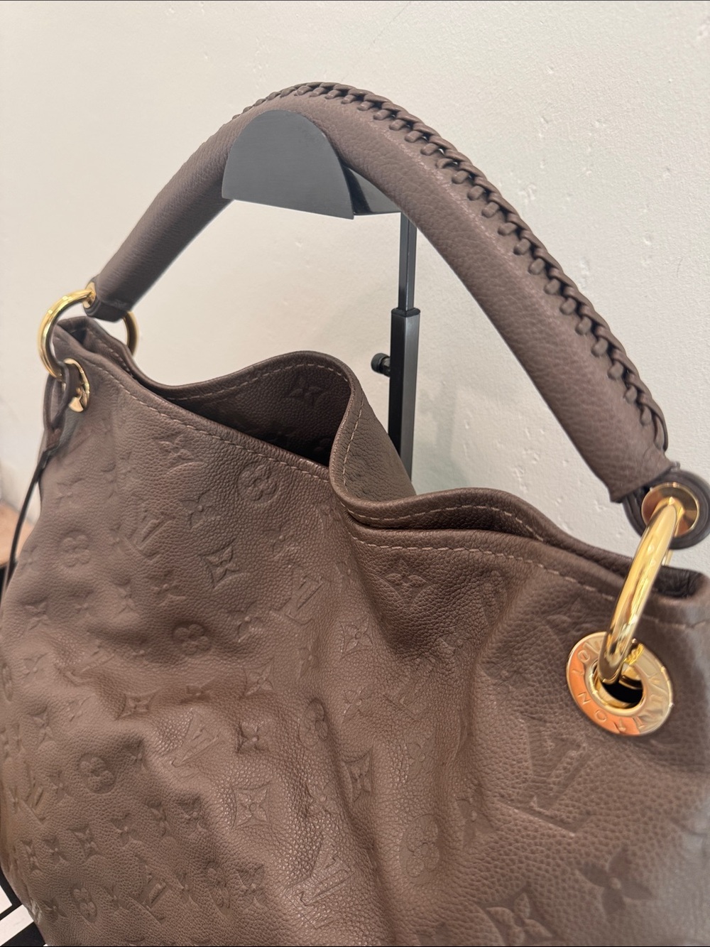 Louis Vuitton LV Dark Brown Monogram Artsy MM - Picture 6 of 10